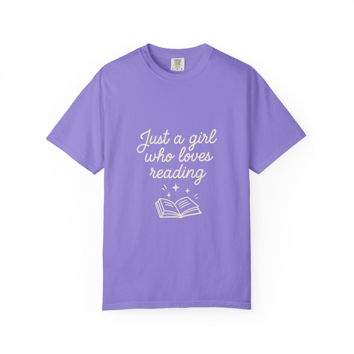 Reading Lover T‑Shirt — "Just a Girl Who Loves Reading" Graphic Tee - Trending Now - October 2026