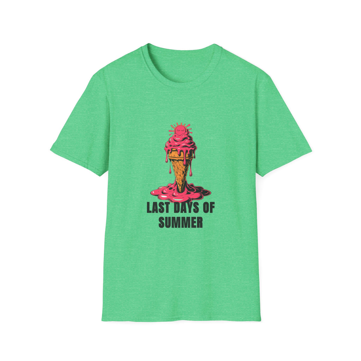 Ice Cream Melt T-Shirt — "Last Days of Summer" Graphic Tee - Trending Now - August 2026