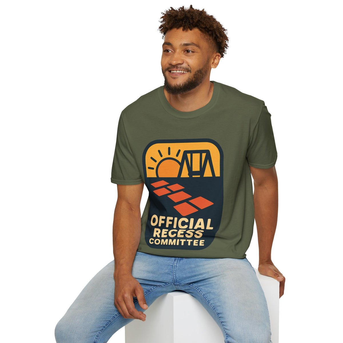 Official Recess Committee T-Shirt – Retro Sunset Camp Graphic Tee - Trending Now - August 2026