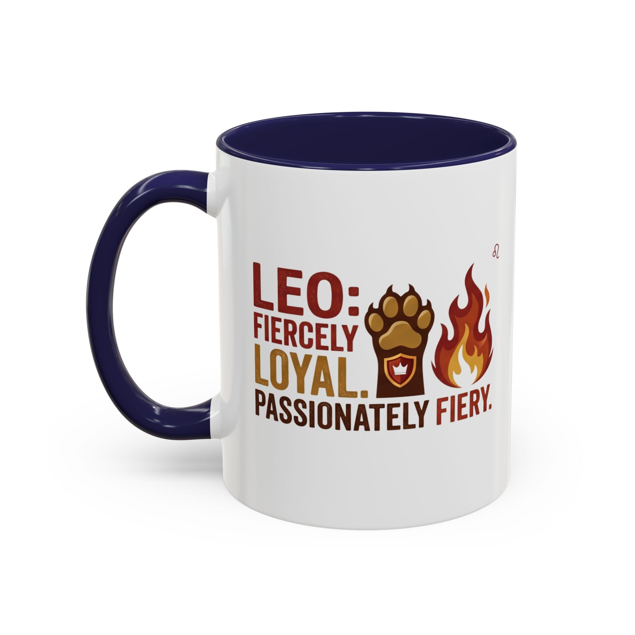 Leo Zodiac Coffee Mug – Fiercely Loyal, Passionately Fiery Accent Mug
