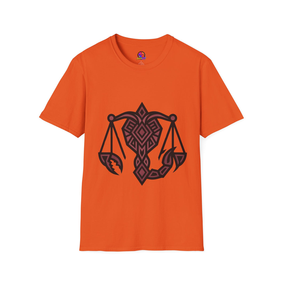 Scorpio  Scales T‑Shirt — Zodiac Balance Graphic Tee
