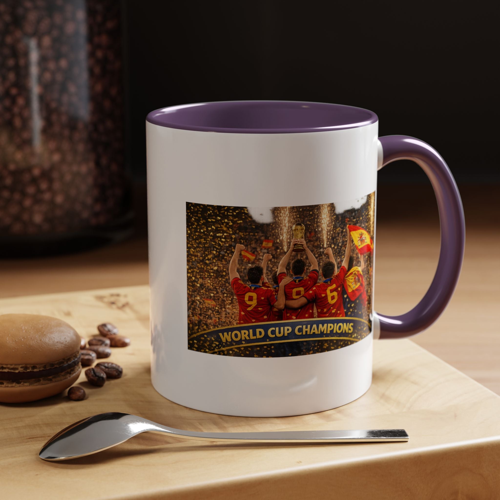 World Cup Champions Soccer Coffee Mug — Team Celebration Accent Mug