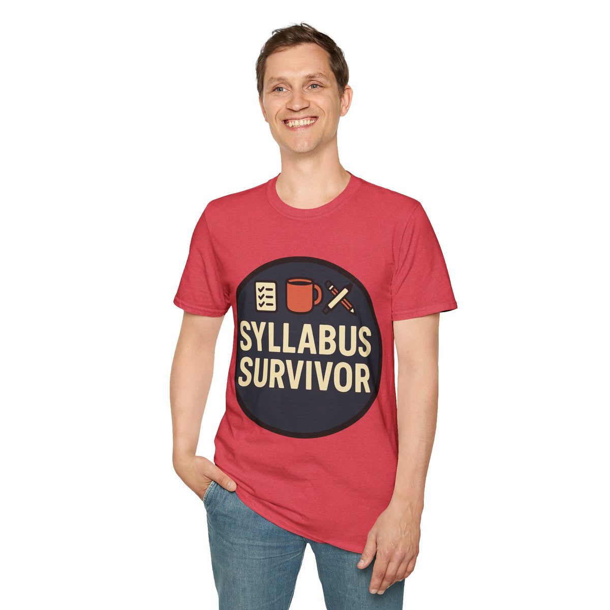 Syllabus Survivor T-Shirt — Funny Teacher/Student Back-to-School Tee - Trending Now - August 2026