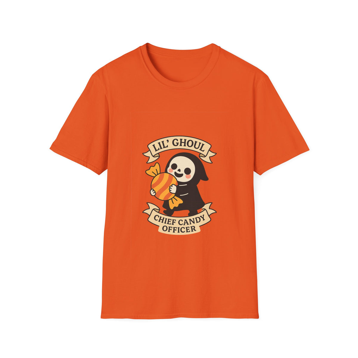 T-Shirt — 'Lil' Ghoul' Trick-or-Treat Candy Officer Halloween Tee - Trending Now - October 2026