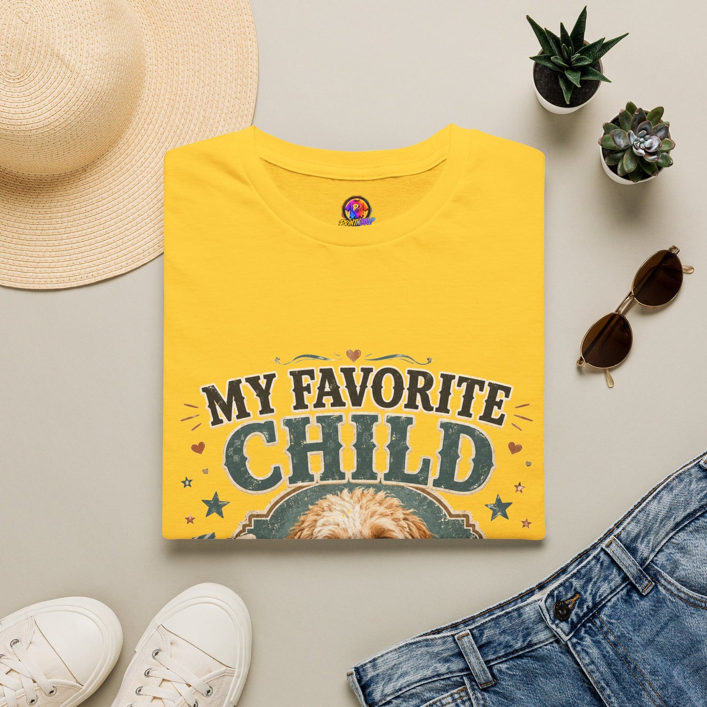 My Favorite Child Dog Mom T-Shirt