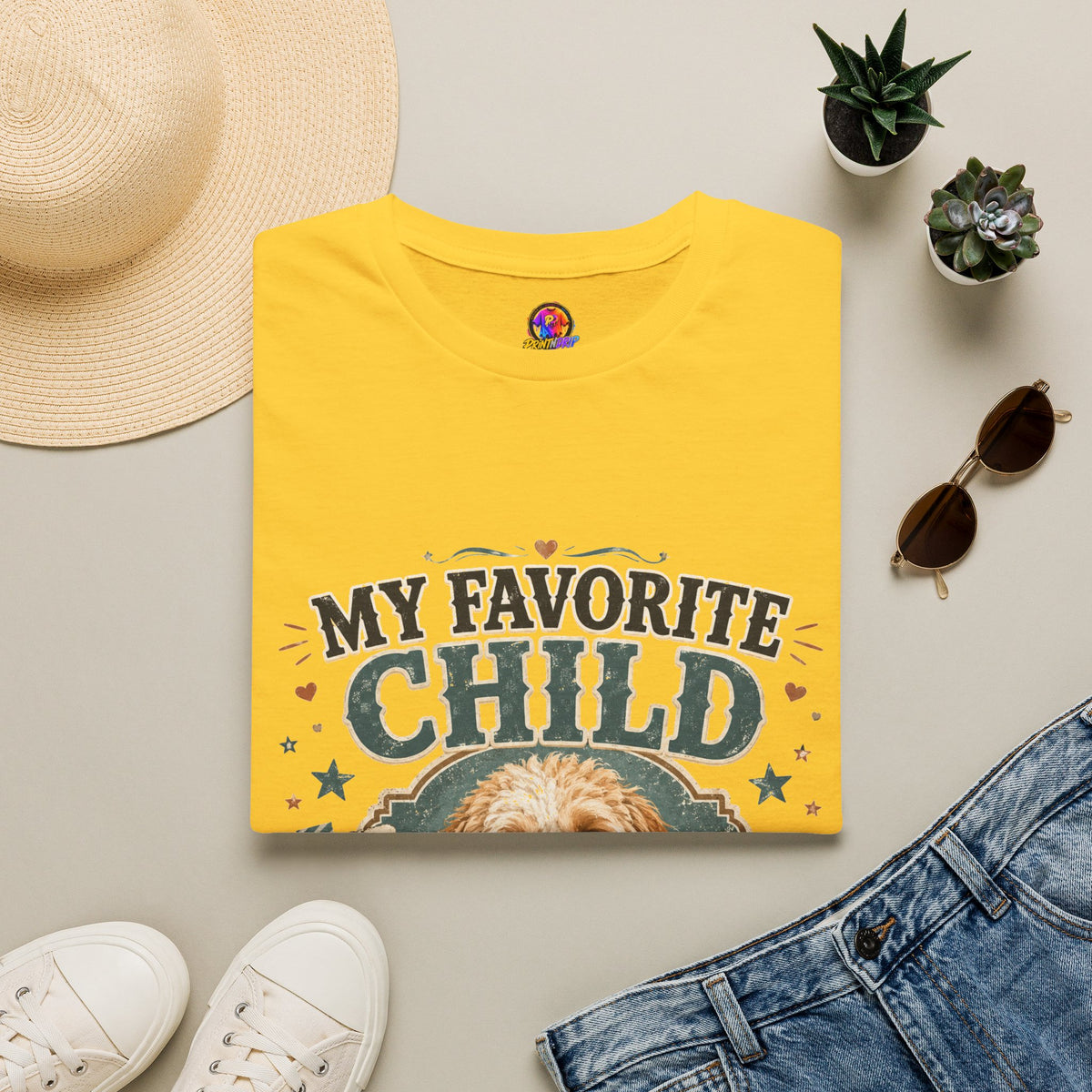 My Favorite Child Dog Mom T-Shirt