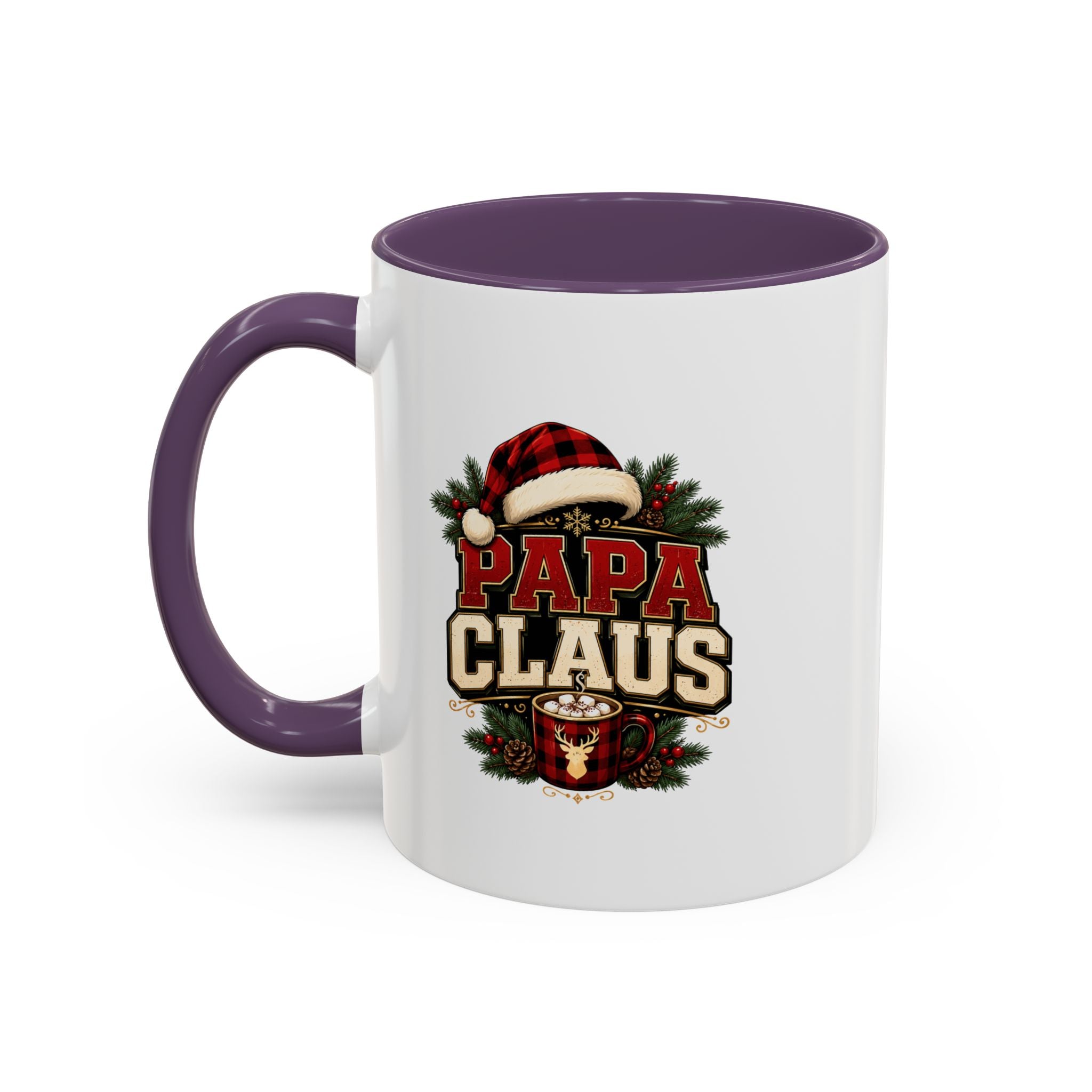 Papa Claus Coffee Mug – Christmas Dad Holiday Accent Mug