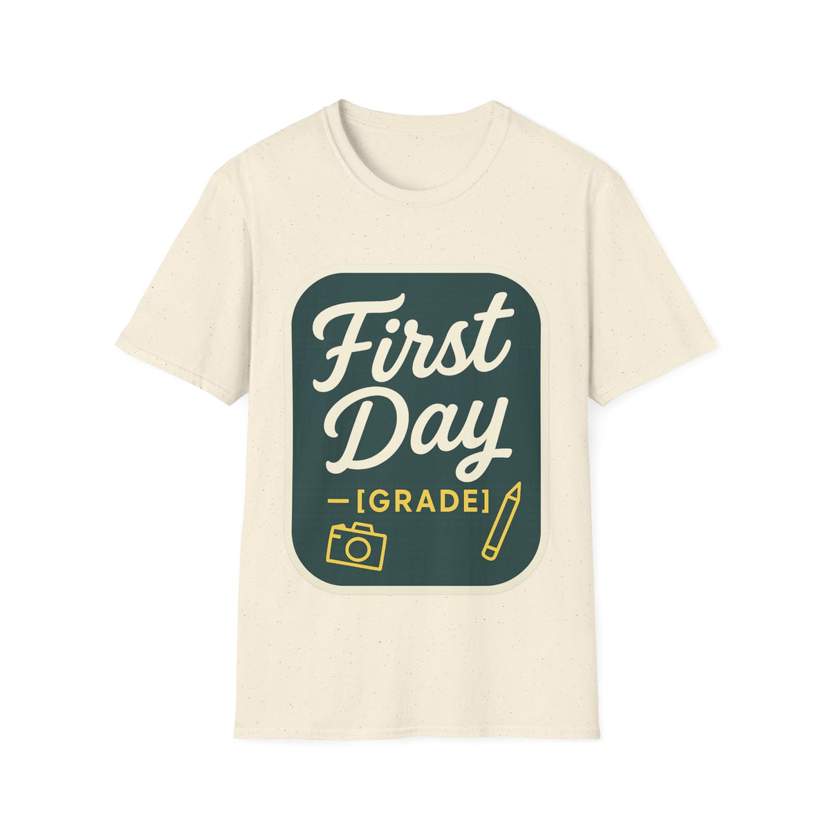 First Day T-Shirt — Retro "First Day (Grade 1)" Back-to-School Tee - Trending Now - August 2026