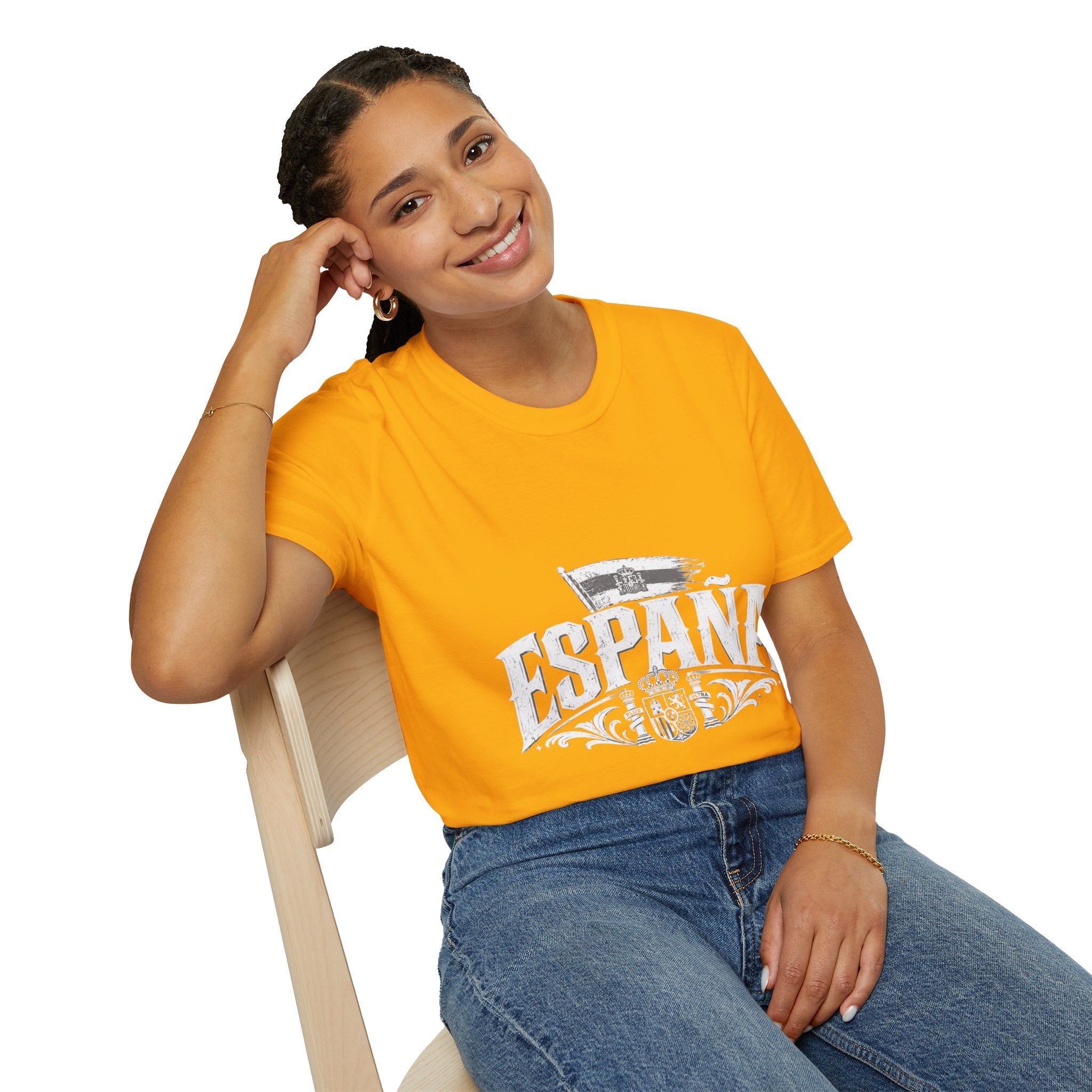 Spain Vintage T-Shirt — Retro Spanish Flag Tee