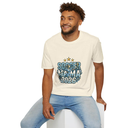 Soccer Mama 2026 T-Shirt — Women's Supporter Mom Tee