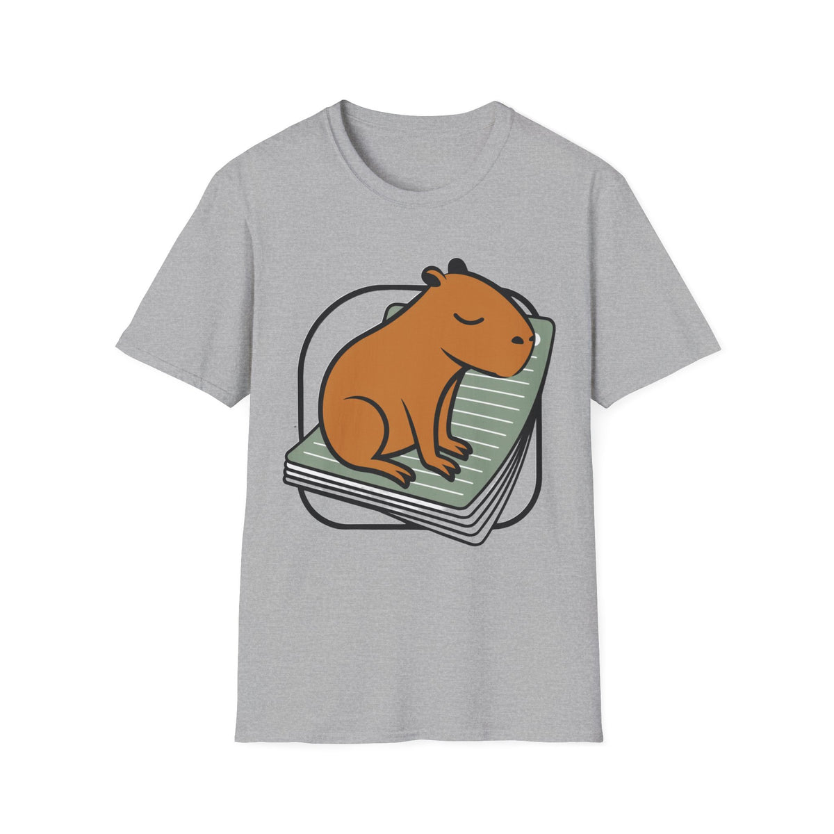 Capybara Nap T-Shirt — Cute Relaxed Capybara Illustration Tee - Trending Now - August 2026