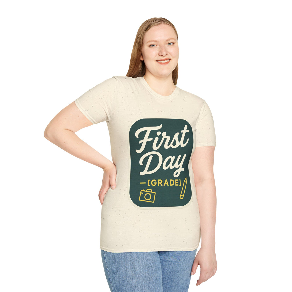 First Day T-Shirt — Retro "First Day (Grade 1)" Back-to-School Tee - Trending Now - August 2026