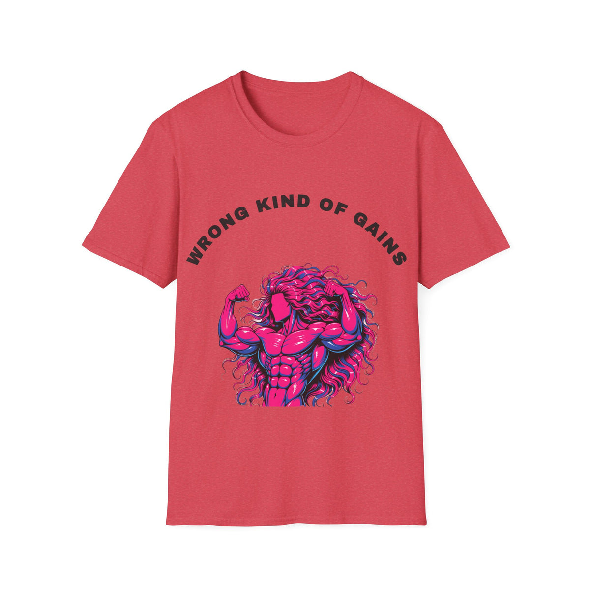 T-Shirt — "Wrong Kind of Gains" Muscle Monster Graphic Tee - Trending Now - September 2026