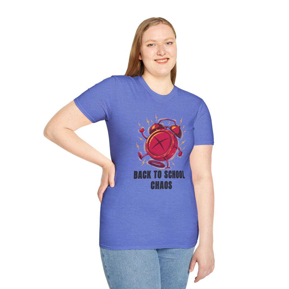 Back to School Chaos T-Shirt — Funny Alarm Clock Graphic Tee - Trending Now - August 2026