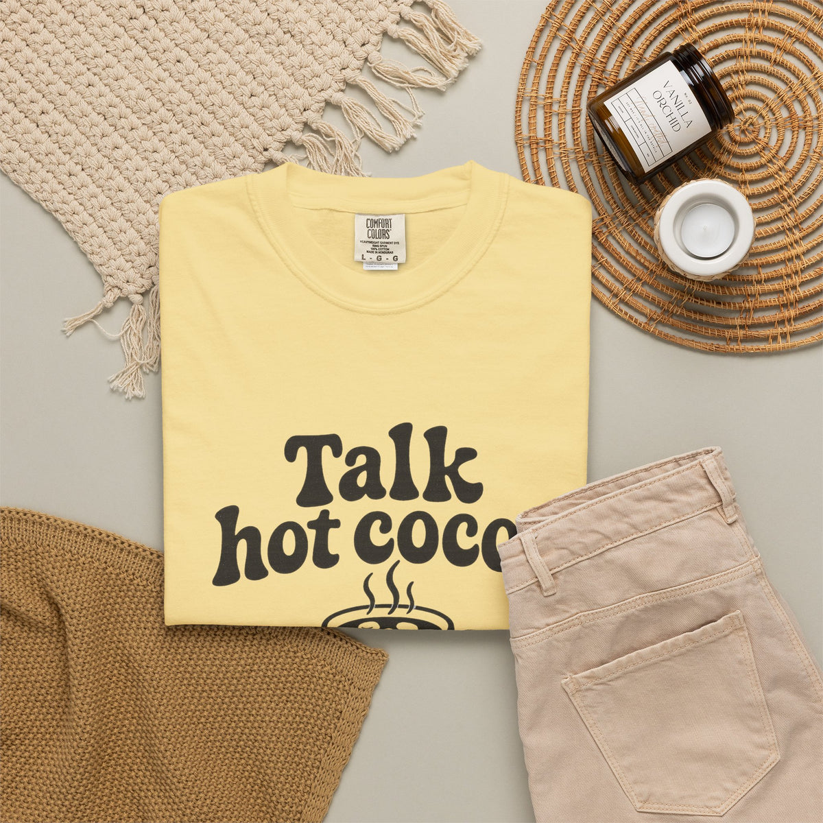 Talk Hot Cocoa To Me T‑Shirt — Cozy Winter Hot Chocolate Graphic Tee - Trending Now - October 2026