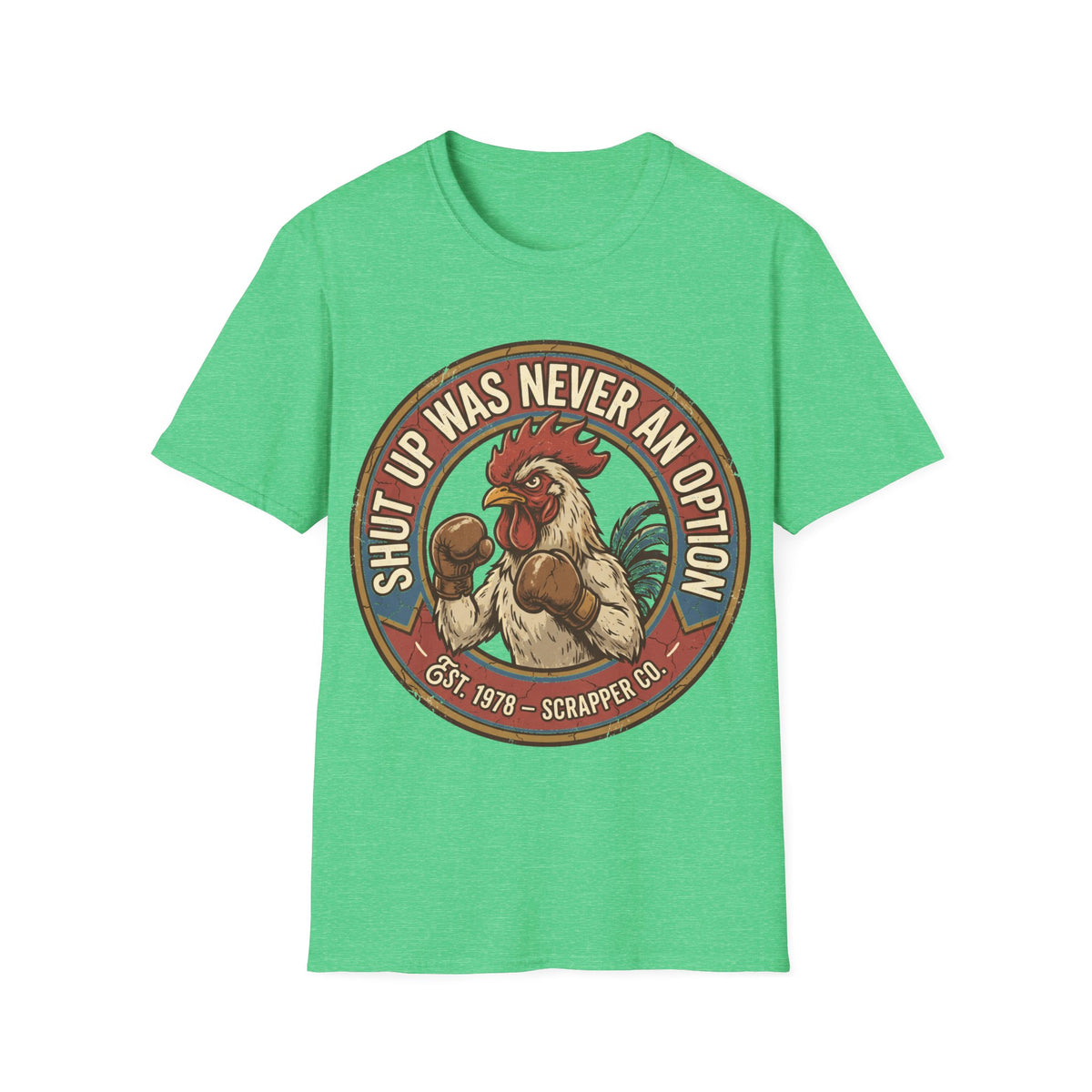 Graphic T-Shirt — “Shut Up Was Never an Option” Funny Retro Cowgirl Tee - Trending Now - September 2026