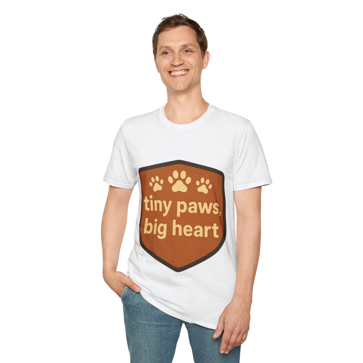 Tiny Paws Big Heart T-Shirt — Cute Dog Lover Tee- Trending Now - September 2026