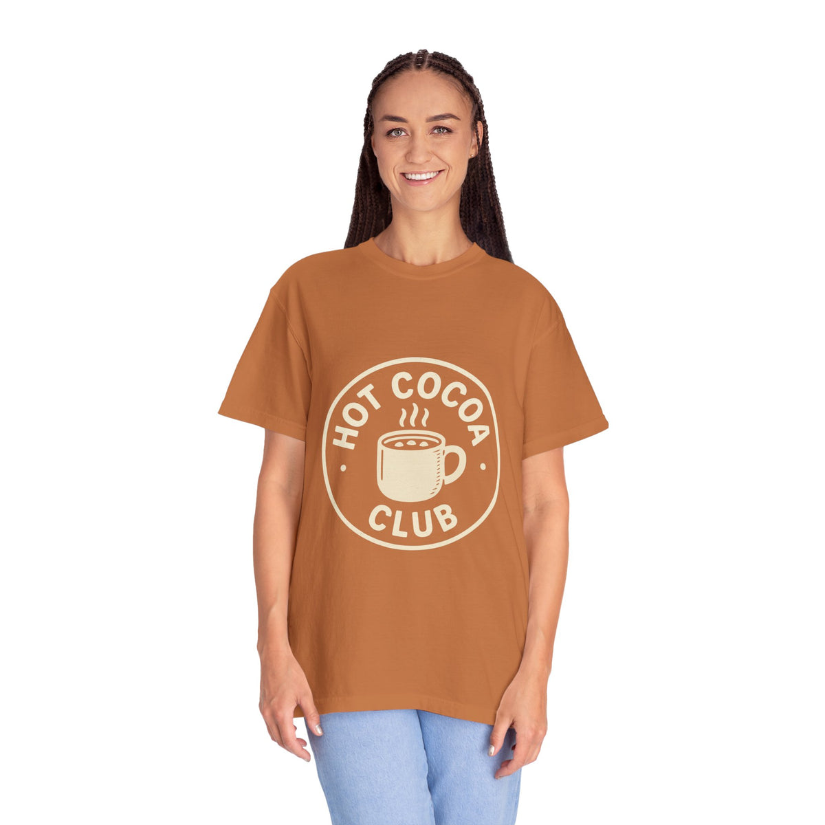 Hot Cocoa Club Winter Graphic T-Shirt - Trending Now - October 2026