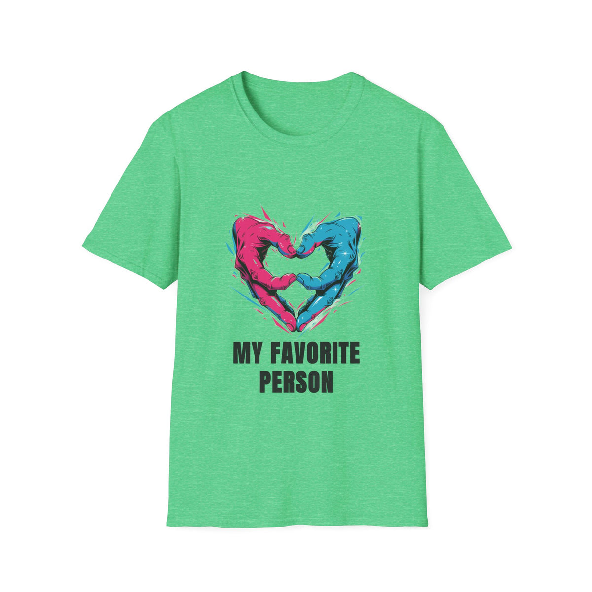 Heart Hands T-Shirt — “My Favorite Person” Couples Graphic Tee - Trending Now - August 2026