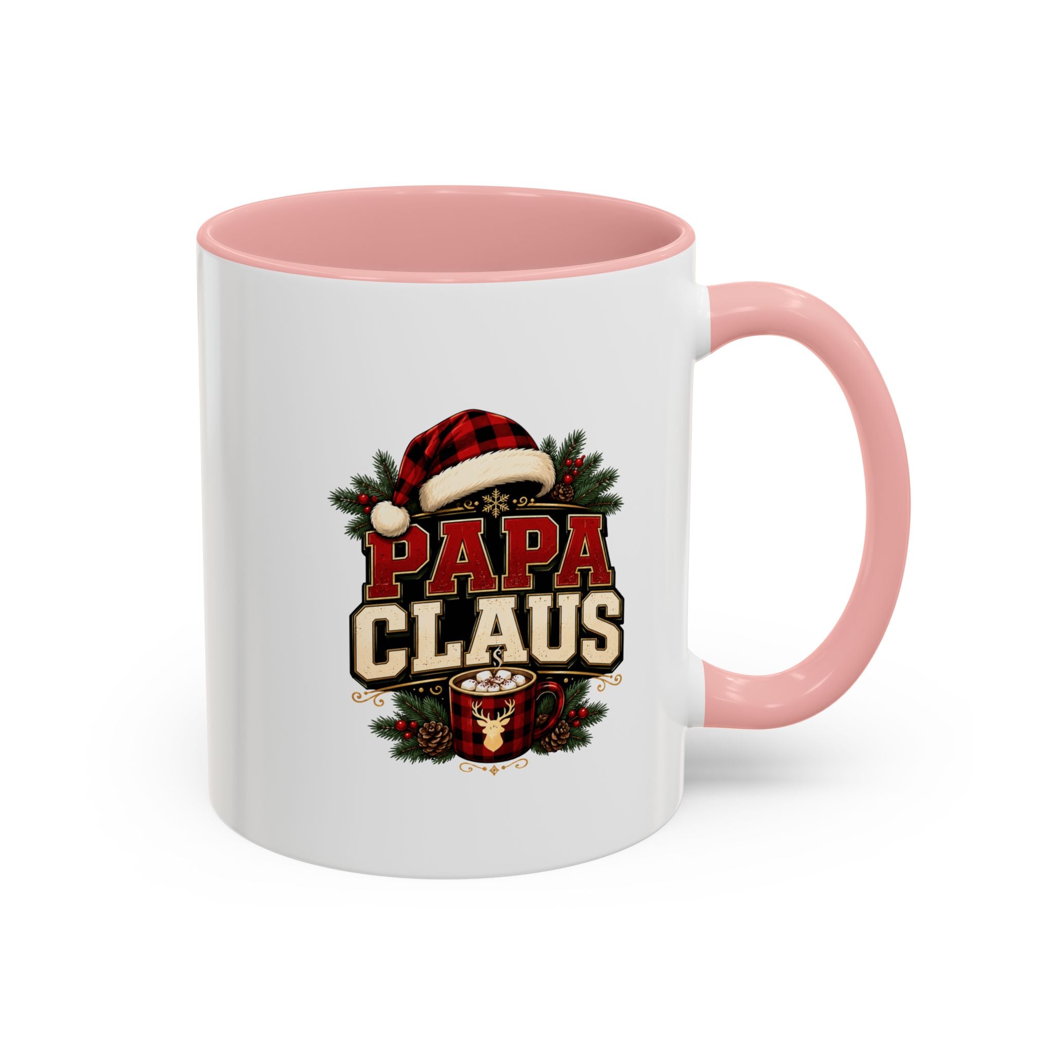 Papa Claus Coffee Mug – Christmas Dad Holiday Accent Mug