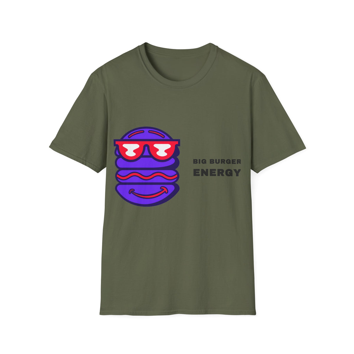 Big Bubbly Energy T-Shirt — Fun Sunglasses Emoji Graphic Tee - Trending Now - September 2026