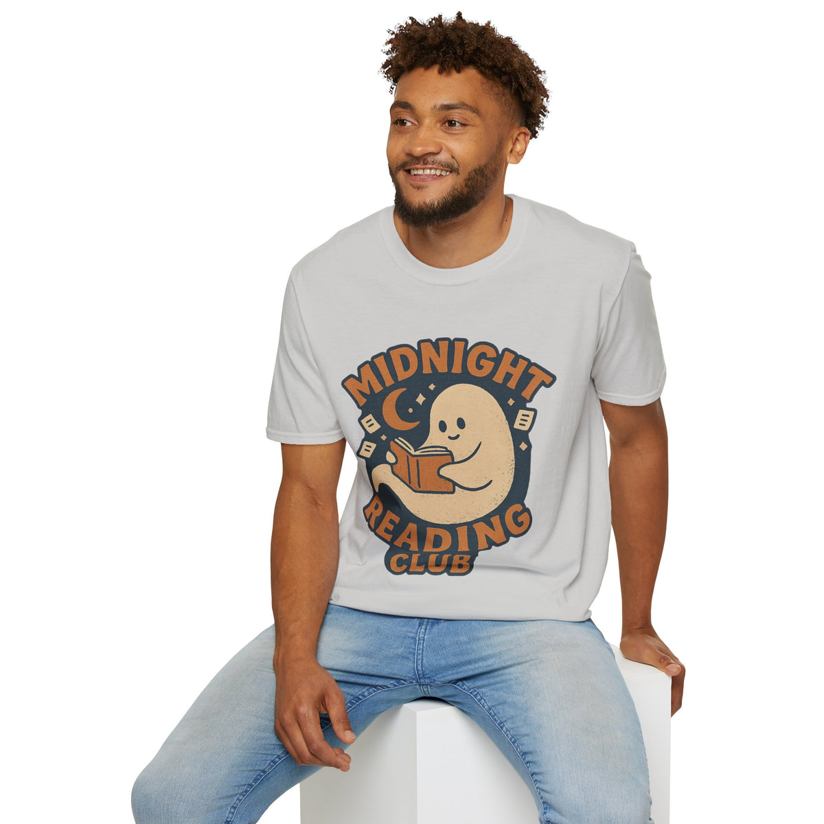 Midnight Reading Club T-Shirt — Cute Ghost Booklover Tee - Trending Now - August 2026