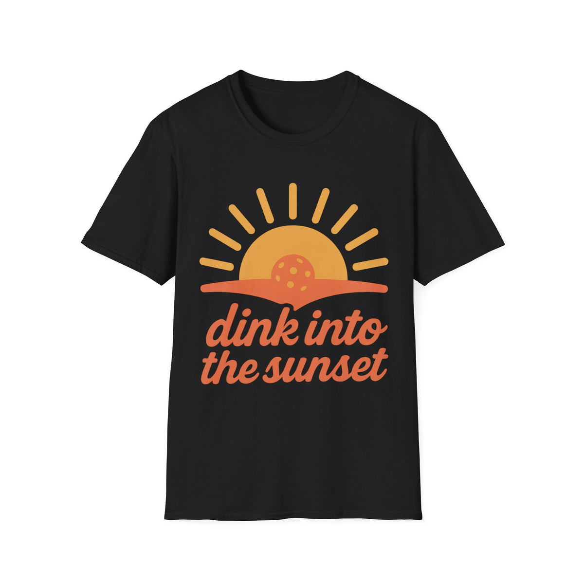 Sunset Graphic T-Shirt — "Drink Into the Sunset" Retro Sun Tee - Trending Now - September 2026