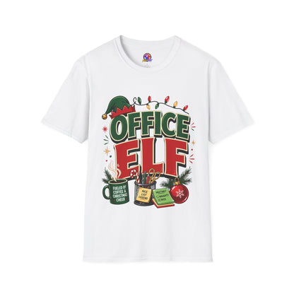 Office Elf T-Shirt — Funny Christmas Work Holiday Tee
