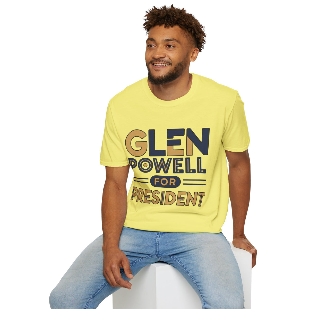 Glen Powell for President T‑Shirt - Trending Now - August 2026