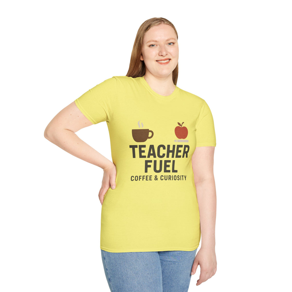 Teacher Fuel T‑Shirt — Coffee & Apple Graphic Tee for Teachers - Trending Now - August 2026