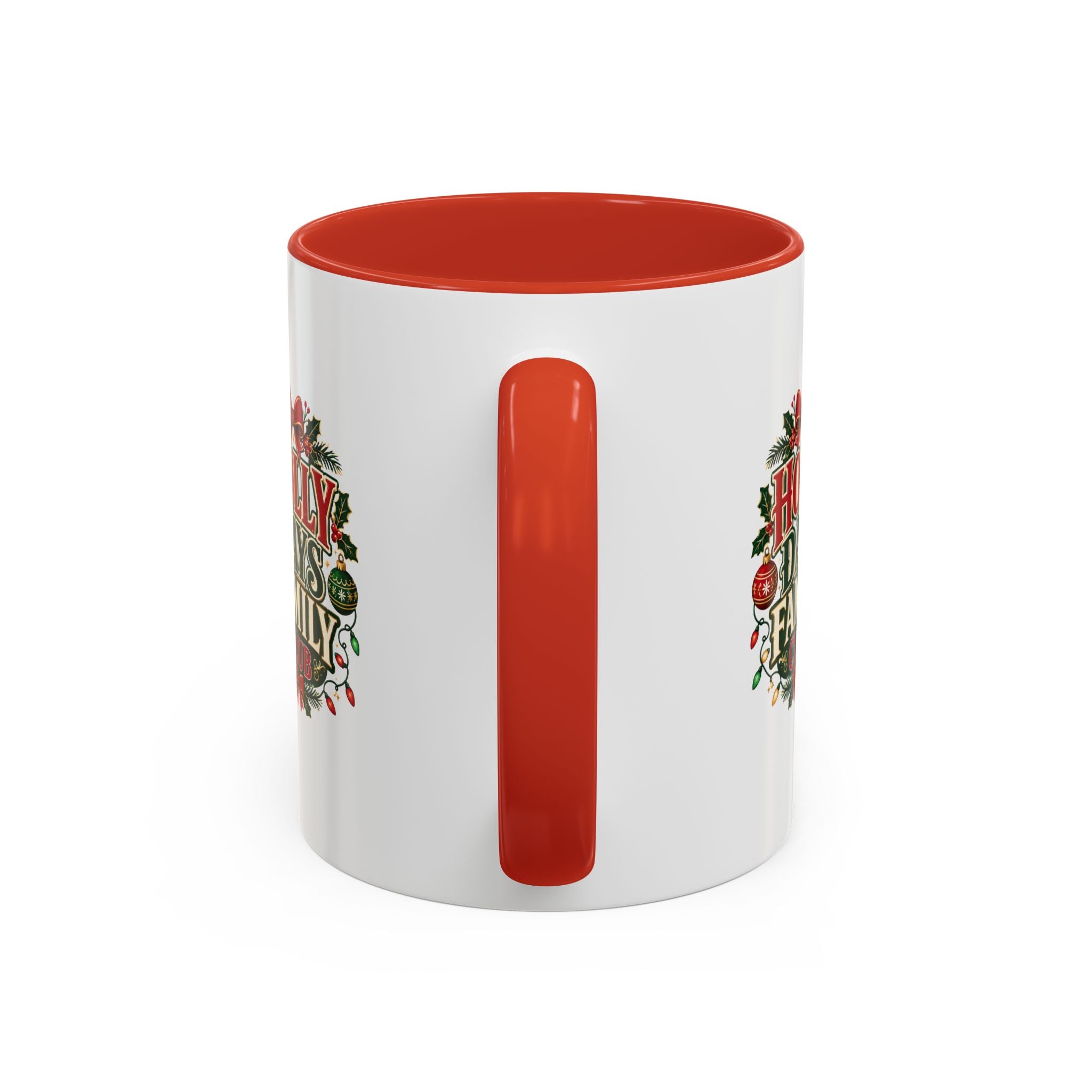 Accent Coffee Mug Holly Days Family