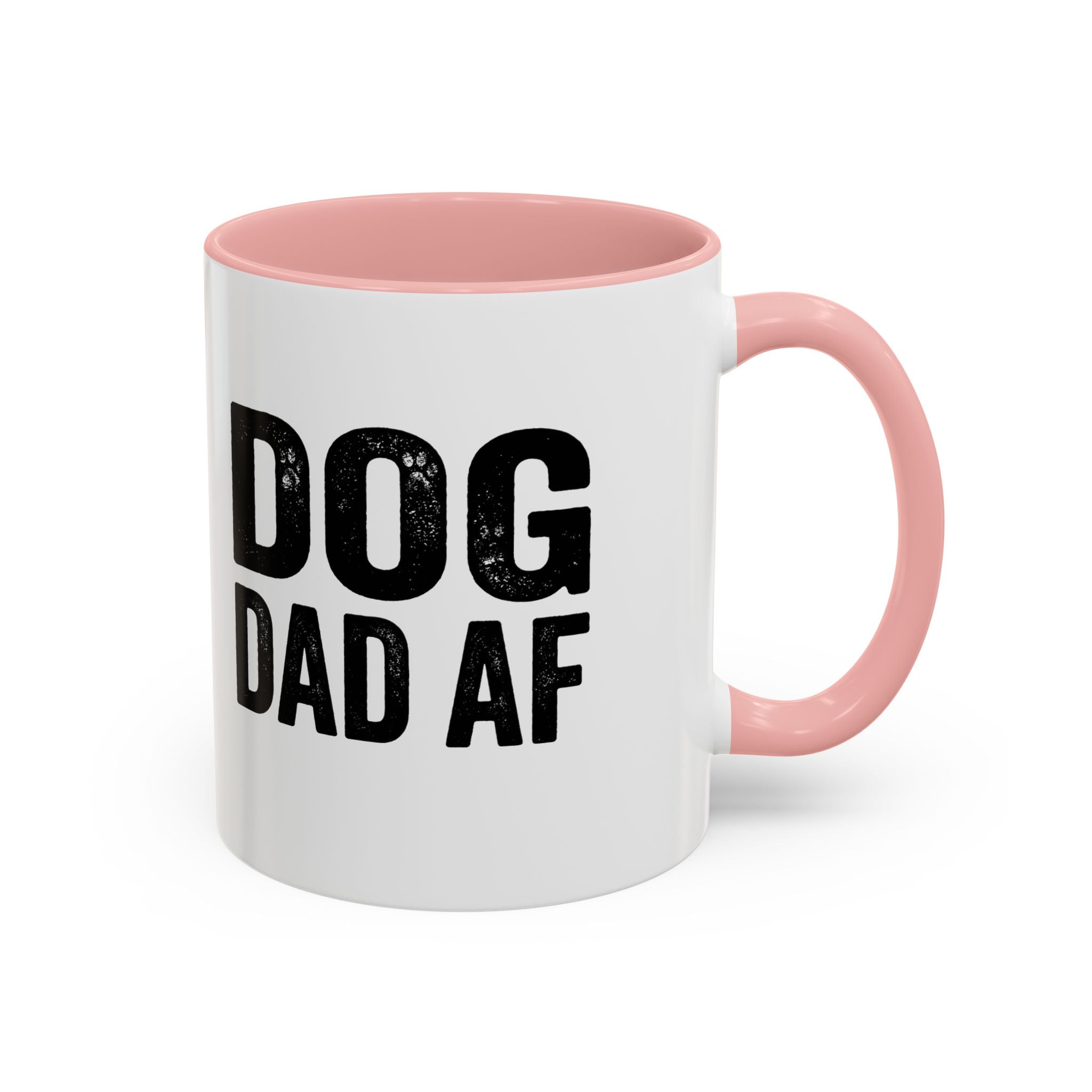 Funny Dog Dad AF Coffee Mug – Funny Black Accen Gift for Dog Lovers
