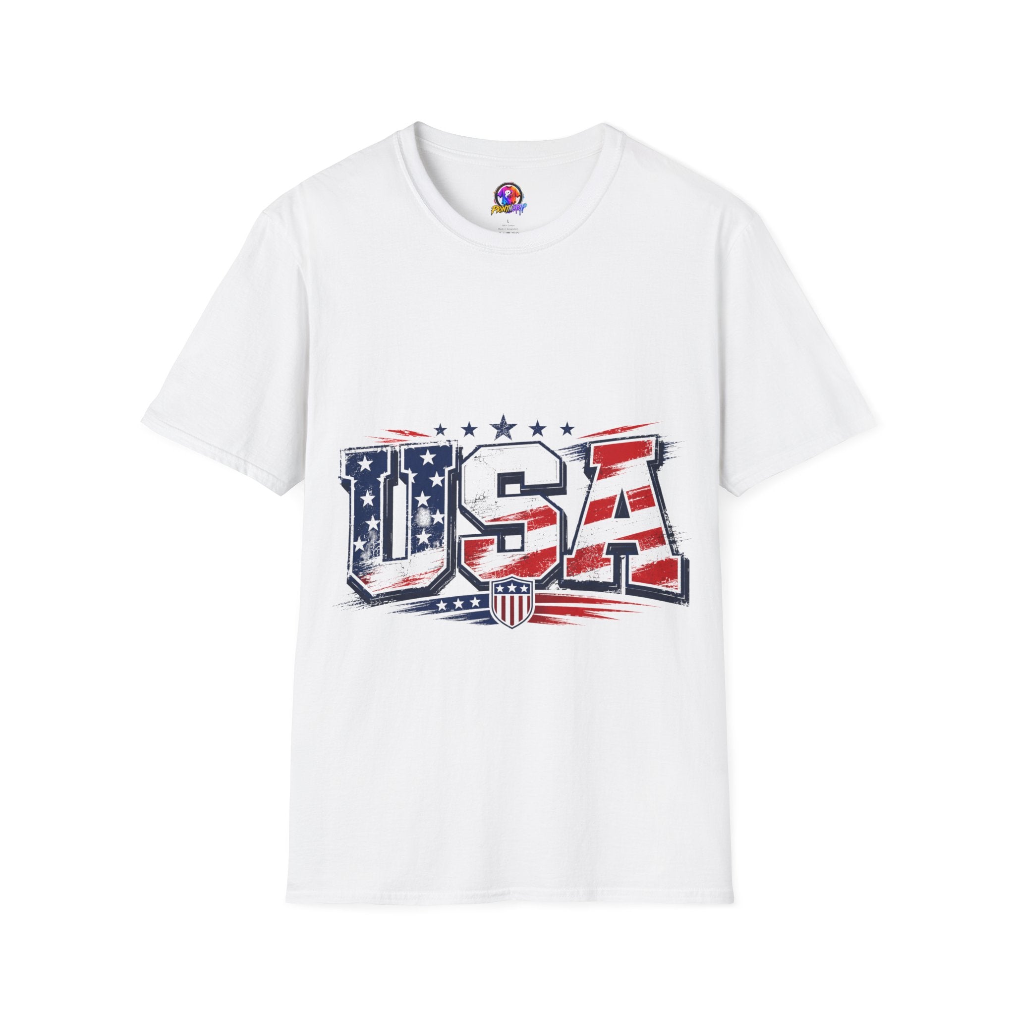 USA Flag Graphic T-Shirt — Patriotic American Pride Tee