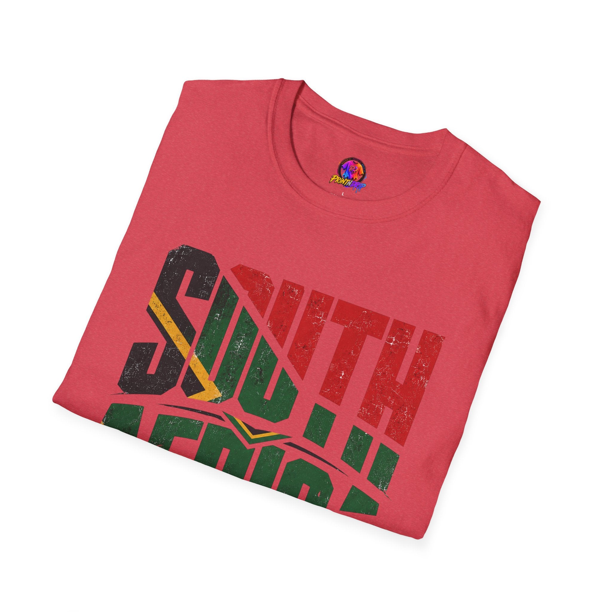 South Africa Soccer T-Shirt — Vintage Flag Football Fan Tee