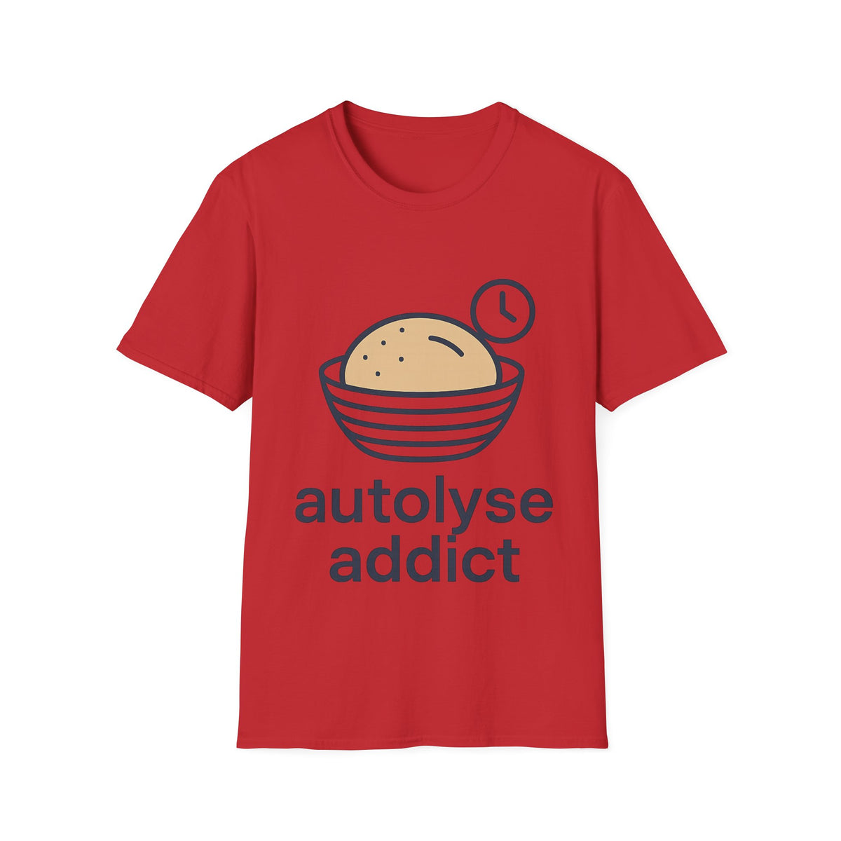 "Autolyse Addict" Funny Sourdough Baking Tee - Cute Bread Maker Pastry White T-Shirt - Trending Now - September 2026