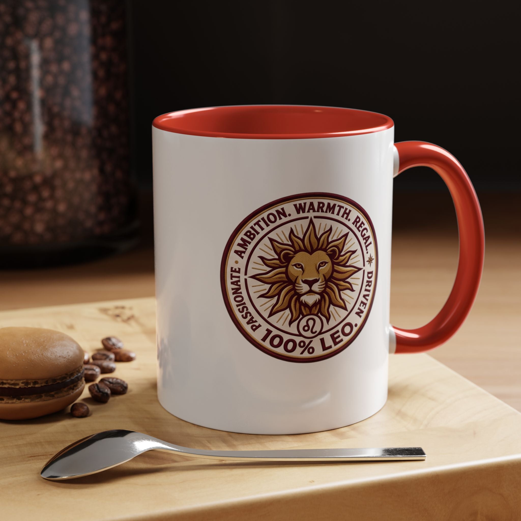 Leo Zodiac Coffee Mug — 100% Leo Lion Horoscope Gift