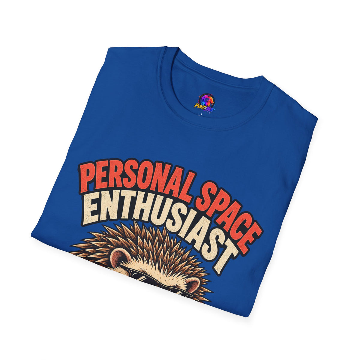 Personal Space Enthusiast T-Shirt — Funny Hedgehog Graphic Tee