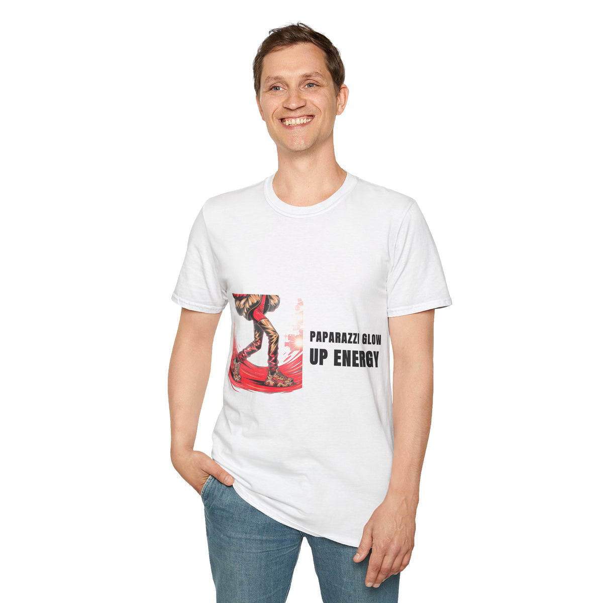 T-Shirt — "Paparazzi Glows Up Energy" Graphic Tee (Bold Pop Art Style) - Trending Now - September 2026