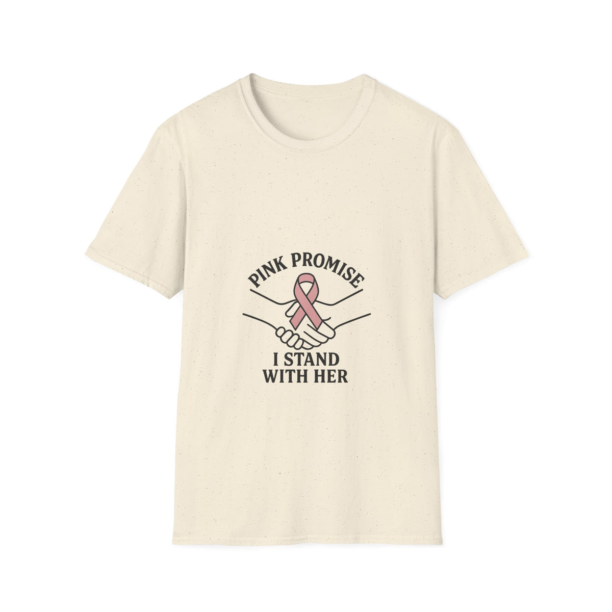 Breast Cancer Awareness T-Shirt — "Pink Promise I Stand With Her" Support Tee - Trending Now - October 2026