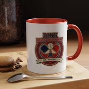 Funny Pickleball Coffee Mug - "Dink Responsibly" Accent Mug