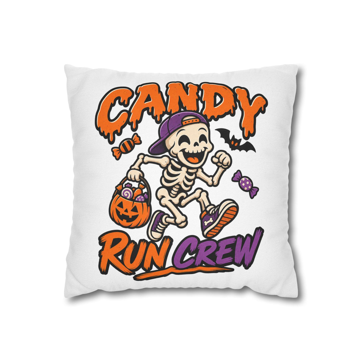 Candy Run Crew Halloween Pillowcase