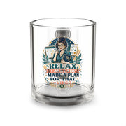 Virgo Glass Mug Astrology Virgo Glass Mug — “Relax I Already Made a Plan for That” 10oz