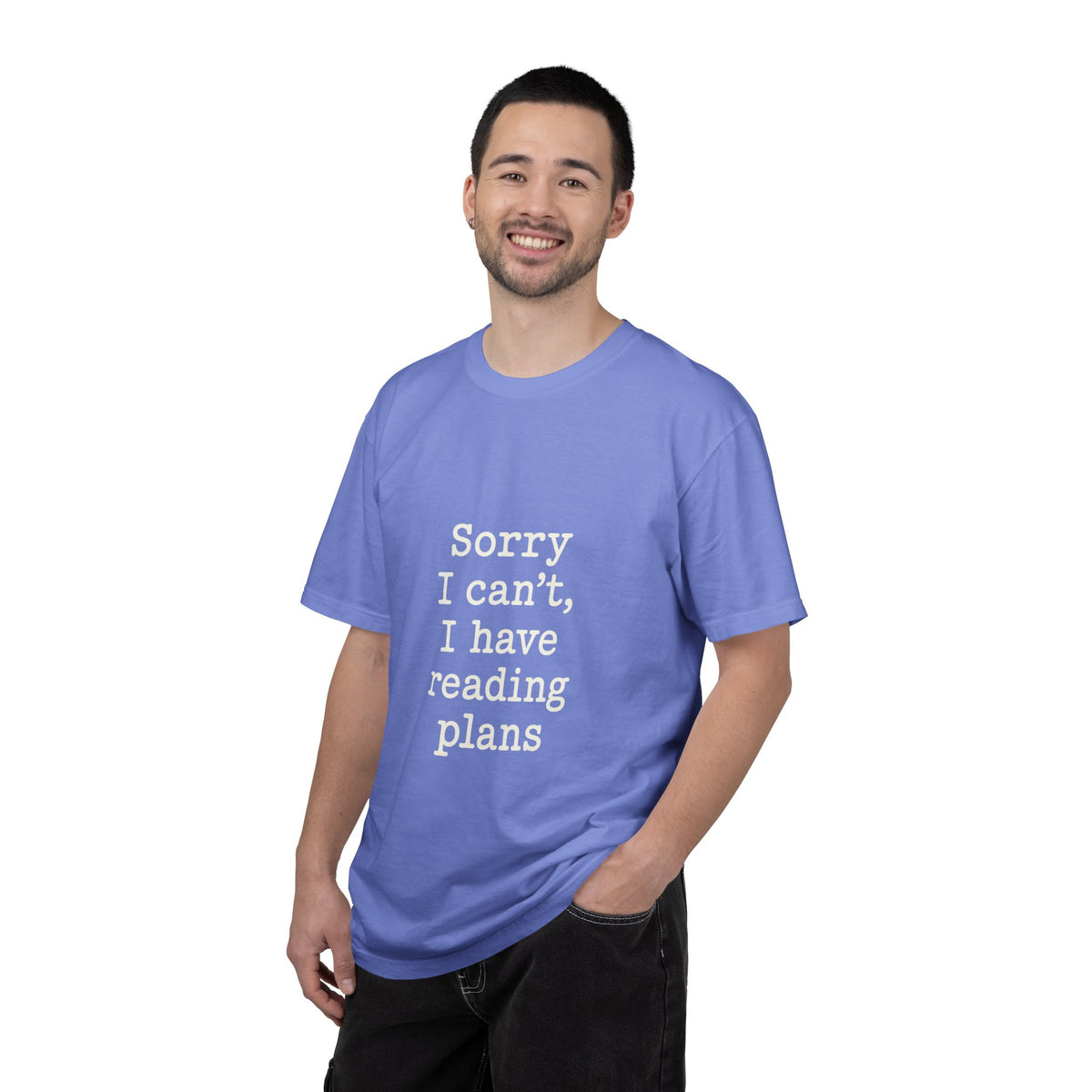 Reading Plans T-Shirt — "Sorry I Can't, I Have Reading Plans" Book Lover Tee - Trending Now - October 2026