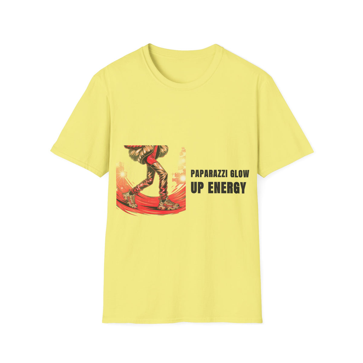 T-Shirt — "Paparazzi Glows Up Energy" Graphic Tee (Bold Pop Art Style) - Trending Now - September 2026