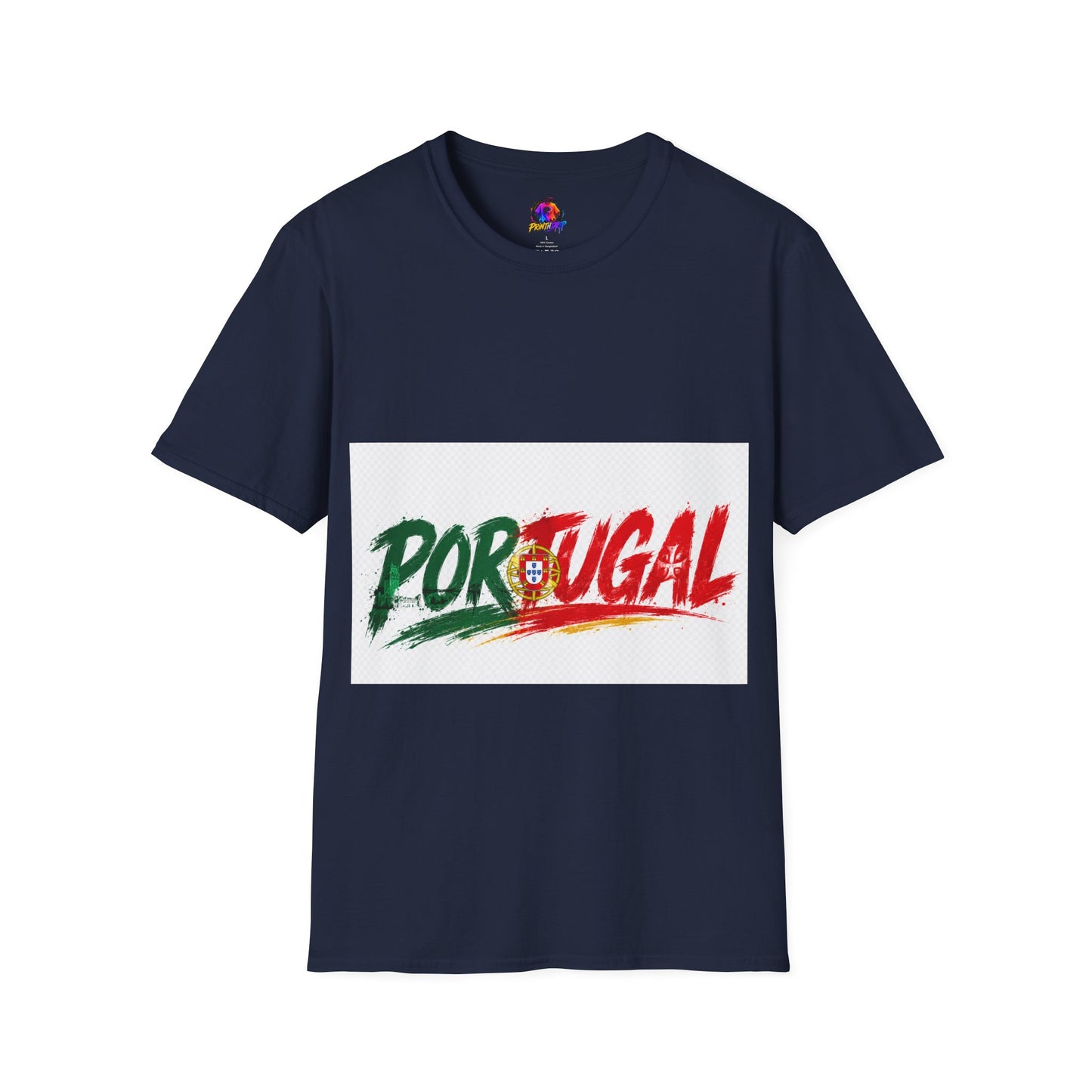 Portugal Flag Script T-Shirt — Portuguese Pride Tee