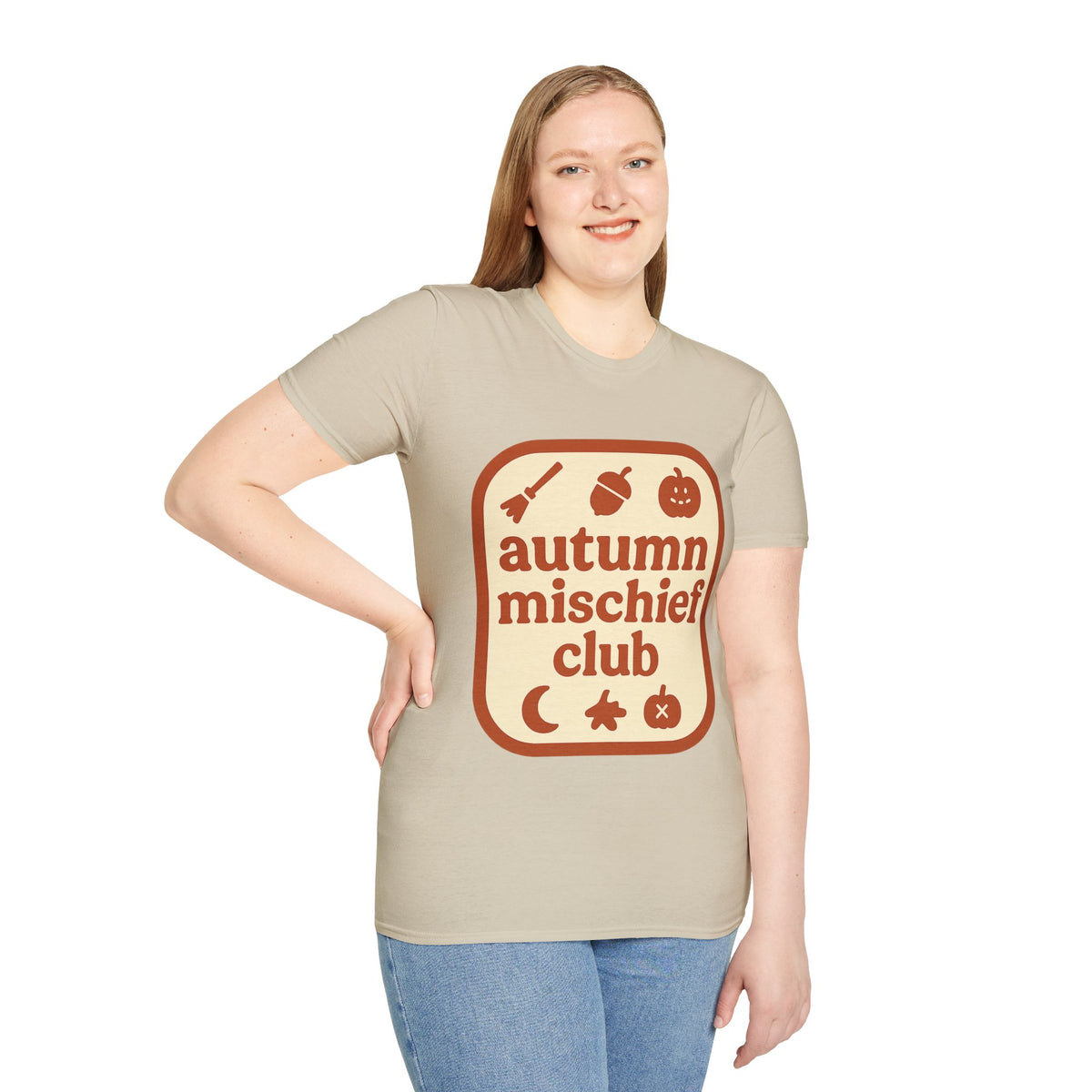 Autumn Mischief Club T-Shirt — Cozy Fall Graphic Tee - Trending Now - August 2026