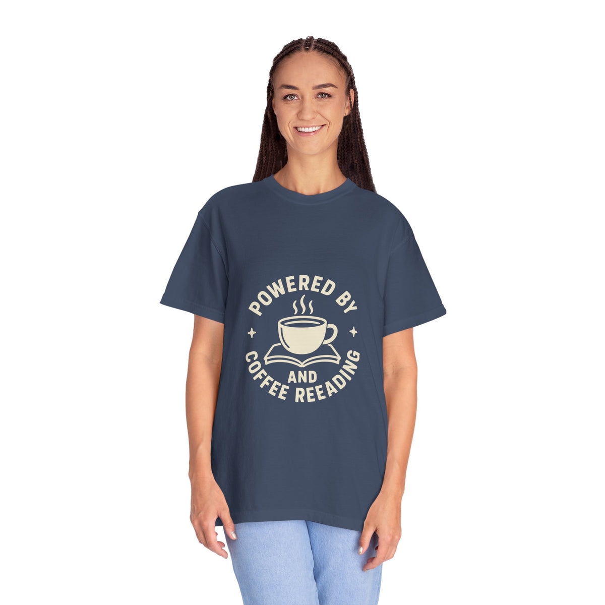 Coffee & Reading T-Shirt — "Powered by Coffee and Reading" Graphic Tee - Trending Now - October 2026