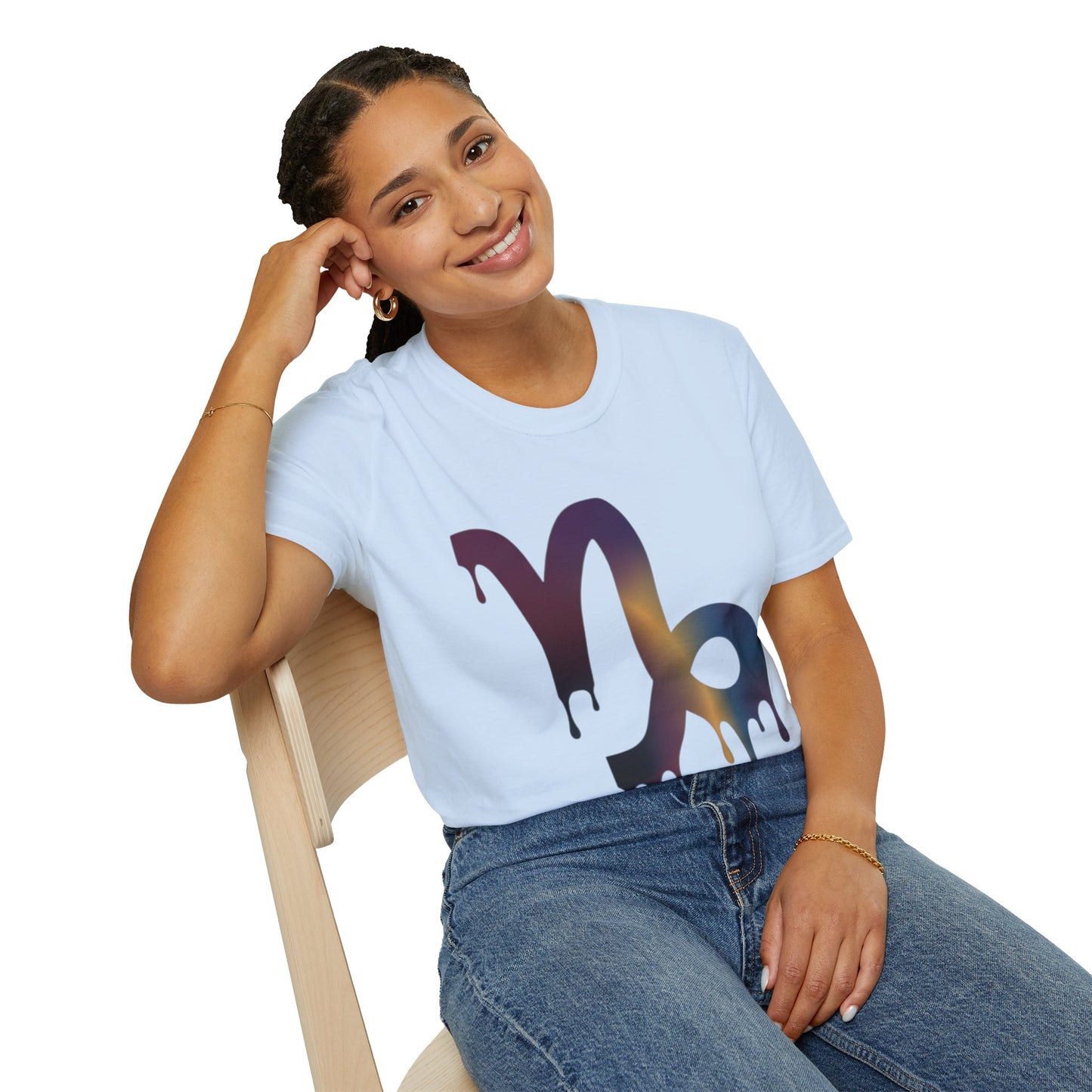 Dripping Gradient Capricorn T-Shirt