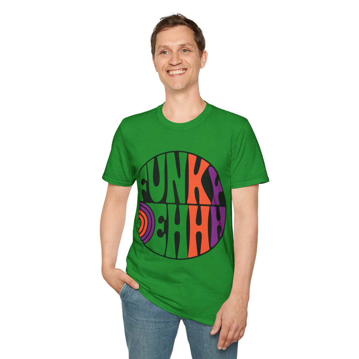 Funk Vibes Graphic T-Shirt — Retro 70s Circle Design - Trending Now - August 2026