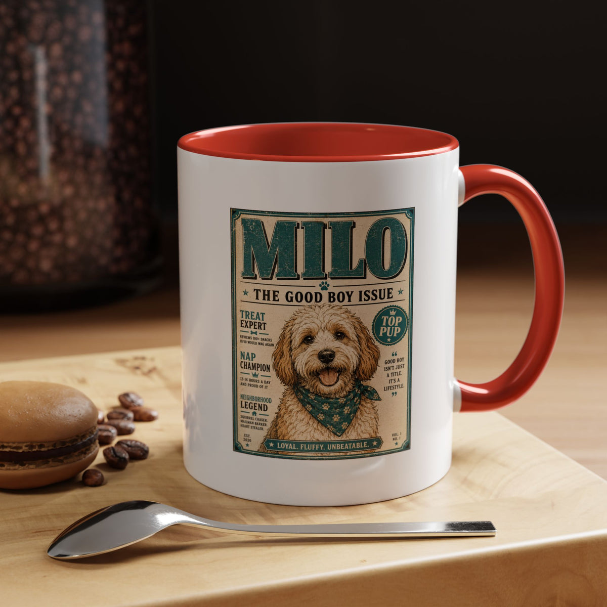 Milo Bailey Dog Dad Mom Milo 'The Good Boy Issue' Coffee Mug